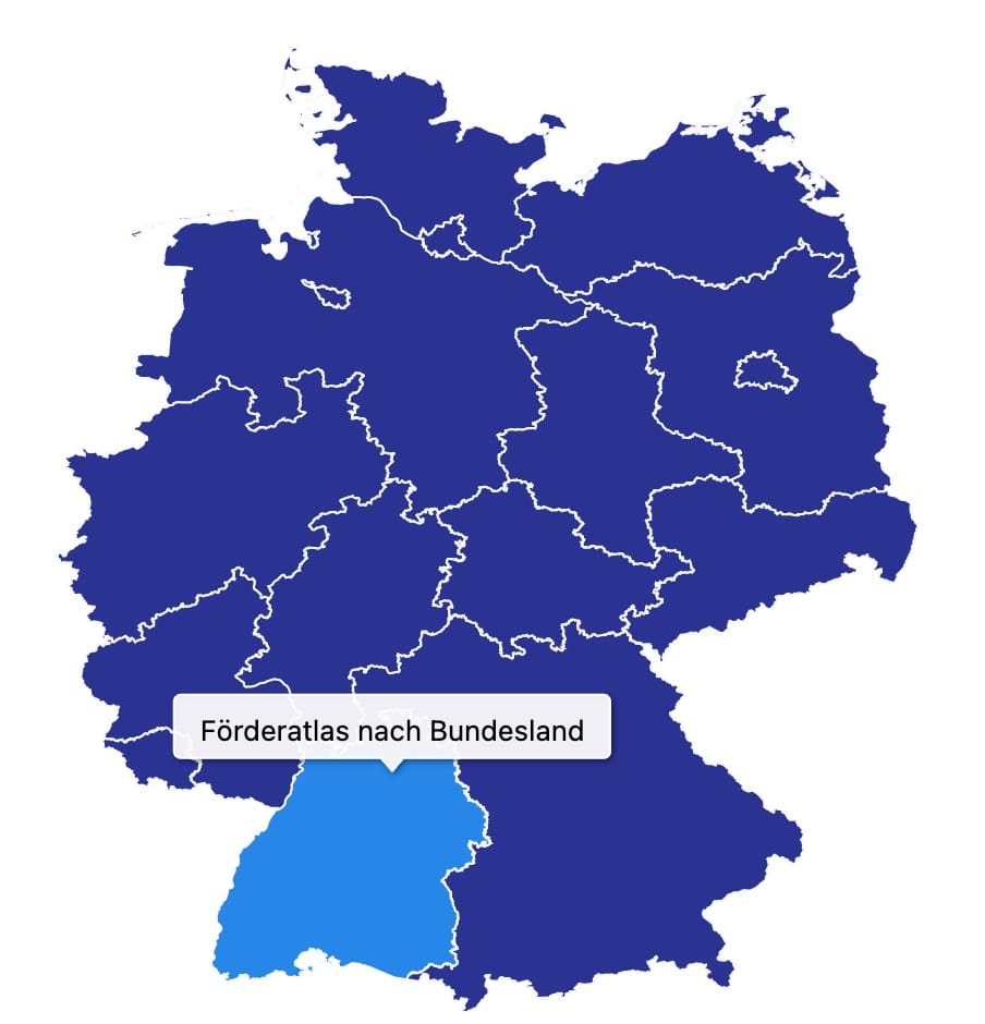 Förderung nach Bundesländern